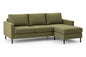 Hoekbank Blair - groen, chaise longue L/R (internet retour)
