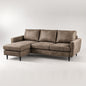 Hoekbank Savannah compact - taupe, chaise longue L/R (internet retour)