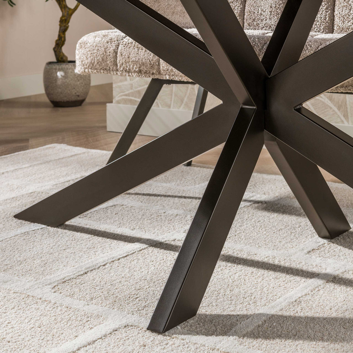 Eettafel Arlune - Deens Ovaal - Acaciahout - 215 cm