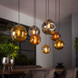 Hanglamp Verity - 7-lichts - Amber Mix (Internet retour)
