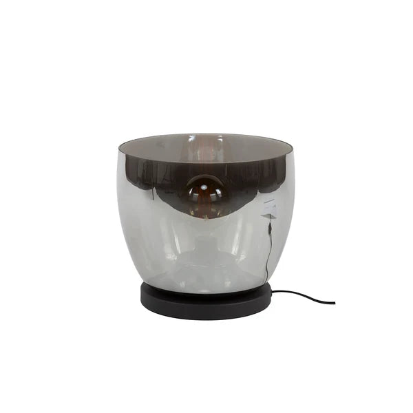 Vloerlamp Lunaris - Smoke - Glas - Ø 29 cm (Internet Retour)