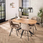 Eettafel Melody - Deens Ovaal - Acaciahout - 150 cm